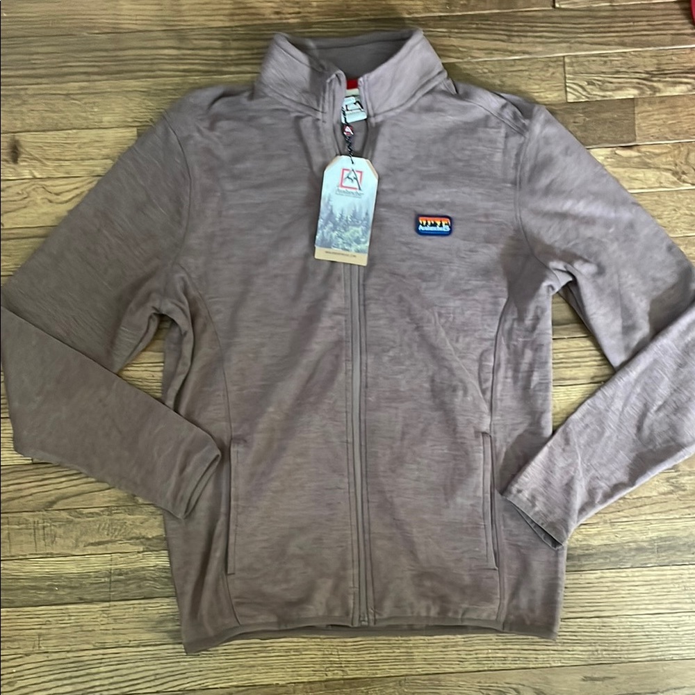 NWT Avalanche Taupe Zip-Up Jacket for men